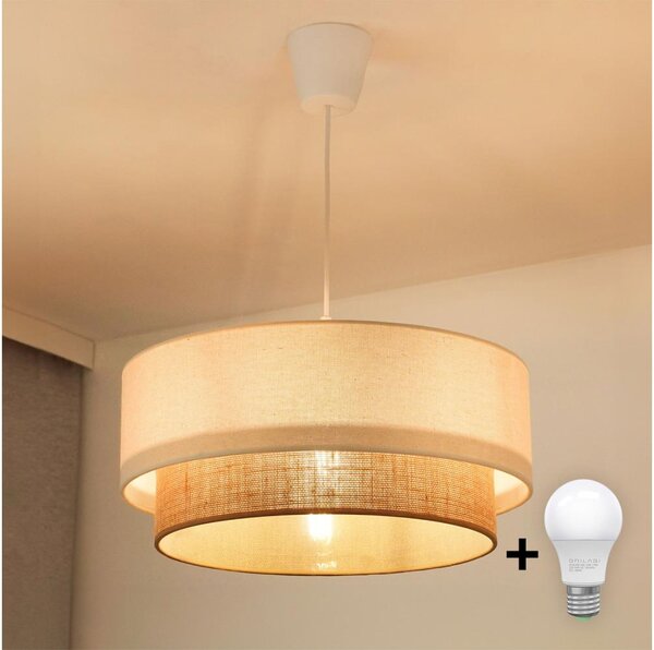 Brilagi - Κρεμαστό φωτιστικό οροφής LED BOHO STYLE 1xE27/15W/230V