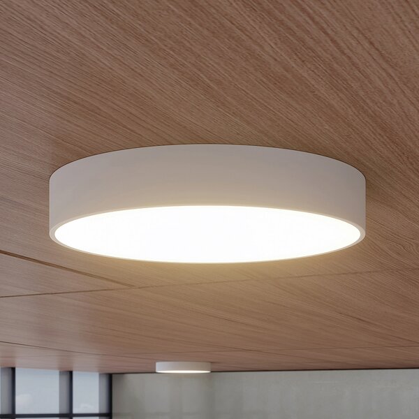 Arcchio Φωτιστικό οροφής LED Noabelle, Ø 60 cm, λευκό, μέταλλο, ρυθμιζόμενος, Λευκό, Κουζίνα, Μέταλλο, σύγχρονο