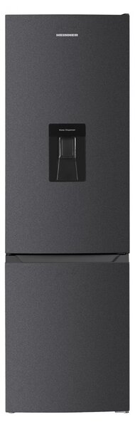 Ψυγειοκαταψύκτης Heinner HC-HM260DGWDE++ με Βρυσάκι Νερού, Συνολική Χωρητικότητα 260L, Ενεργειακή Κλάση E και Ύψος 180cm