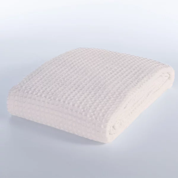 Κουβέρτα Πικέ Μονή (160x240) Nef-Nef Homeware New Golf White