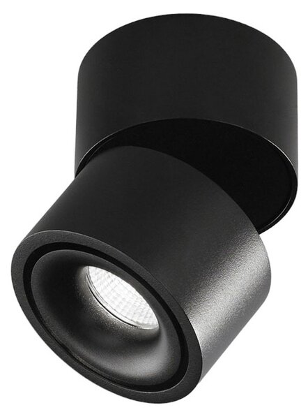Egger Licht DLS LED σποτ οροφής Clippo S, μαύρο, ρυθμιζόμενος, Μαύρο, Μελέτη / Γραφείο, Μέταλλο, σύγχρονο