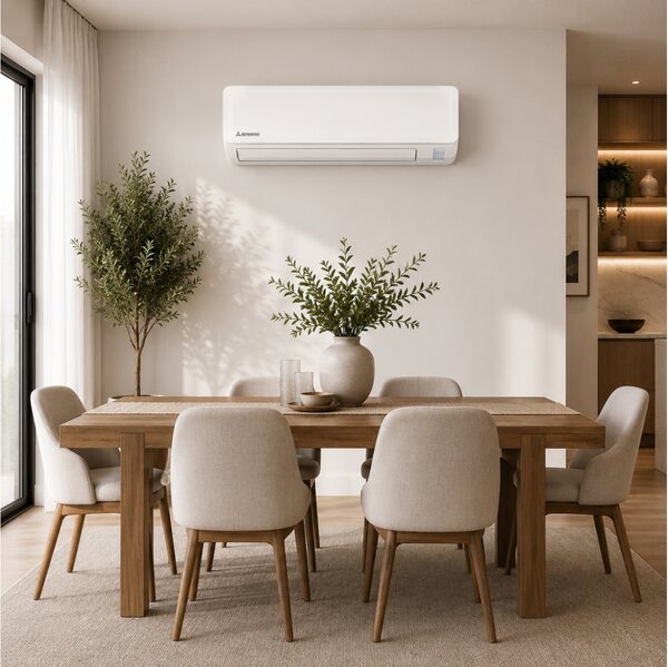 Κλιματιστικό Inverter Mitsubishi Heavy Industries ZTL Series SRK63ZTL-W με απόδοση 22000 Btu, λειτουργία αυτοκαθαρισμού, 3D Auto και ενεργειακή κλάση
