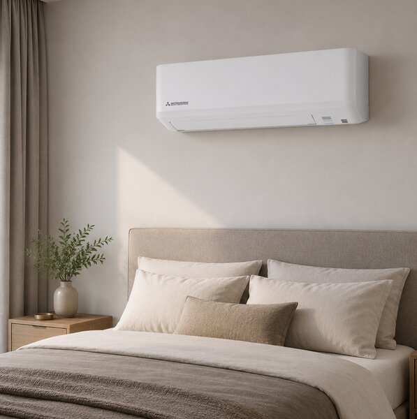 Κλιματιστικό Inverter Mitsubishi Heavy Industries ZSP Series SRK25ZSP-W1 με απόδοση 9000 Btu, λειτουργία αυτοκαθαρισμού και ενεργειακή κλάση A++/A+++