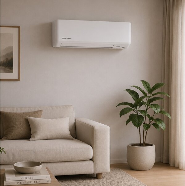 Κλιματιστικό Inverter Mitsubishi Heavy Industries ZSP Series SRK35ZSP-W1 με απόδοση 12000 Btu, λειτουργία αυτοκαθαρισμού και ενεργειακή κλάση A++/A+++