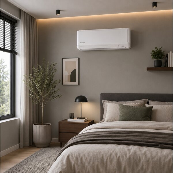 Κλιματιστικό Inverter Mitsubishi Heavy Industries DXK Series DXK18Z6-W1 με απόδοση 18000 Btu, λειτουργία αυτοκαθαρισμού και ενεργειακή κλάση A++/A+++