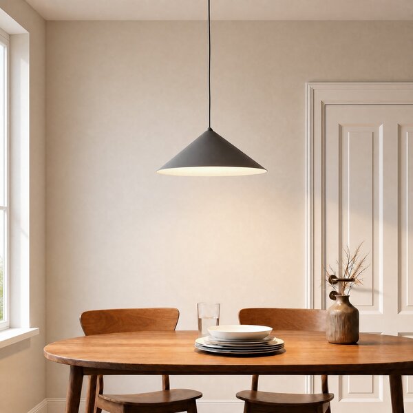 TK Lighting Φωτιστικό οροφής Lume L, καφέ, μέταλλο, Ø 40 cm, GX53, ρυθμιζόμενος, Καφέ / Σκουριάς, Σαλόνι / τραπεζαρία, Μέταλλο, σύγχρονο