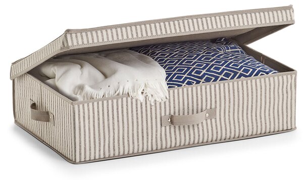 Θήκη Αποθήκευσης Ρούχων (61.5x38x16.5) Z-L Stripes Beige 14646
