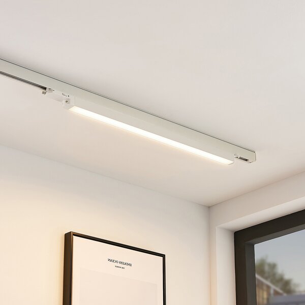 Arcchio Harlow LED track light, λευκό, 69 cm, 3.000 K, Λευκό, Μελέτη / Γραφείο, Αλουμίνιο, σύγχρονο