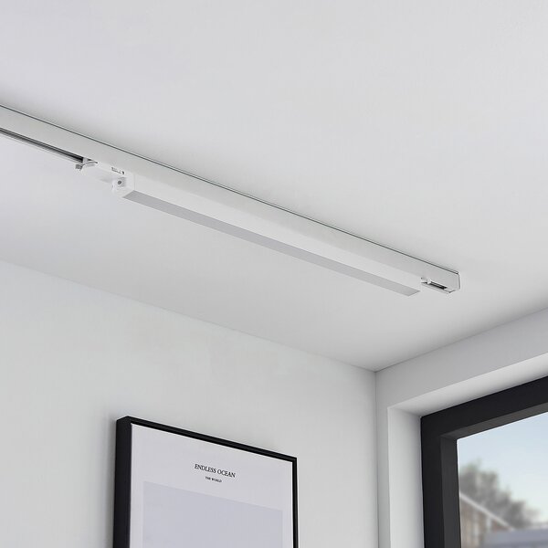 Arcchio Harlow LED track light, λευκό, 69 cm, 3.000 K, Λευκό, Μελέτη / Γραφείο, Αλουμίνιο, σύγχρονο