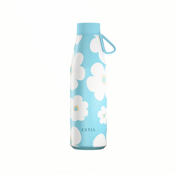 Μπουκάλι Θερμός 500ml Estia Save The Aegean Flow Blue Daisy 01-42189