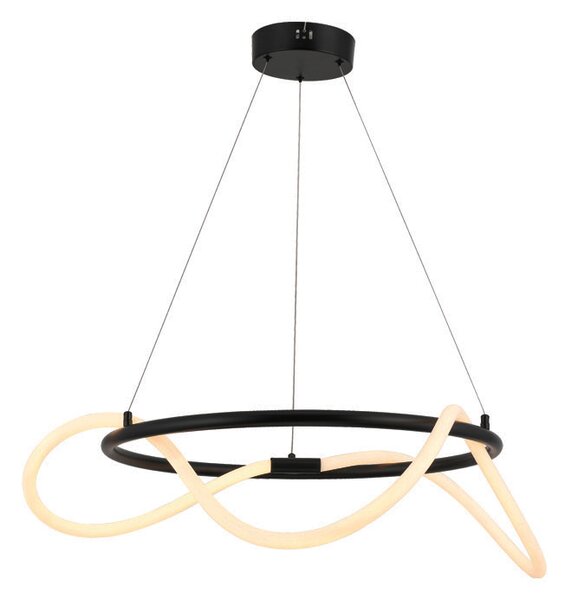 Φωτιστικό Οροφής LED Aca Kyma ZM36LEDP60BK Black
