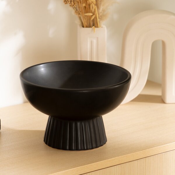 Διακοσμητικό Μπολ (Φ22x14) A-S Chaya Black 195022