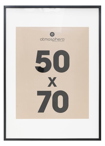 Κορνίζα (50x70) A-S Manu Black 206460A