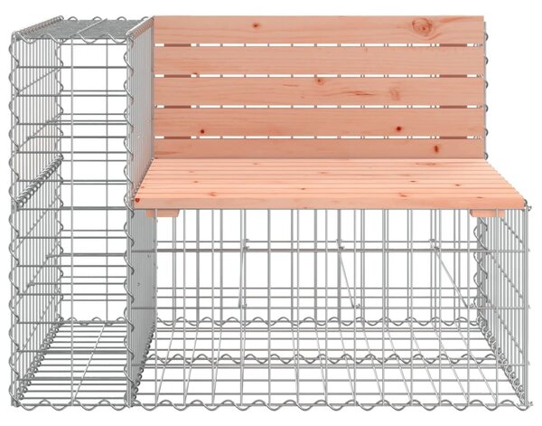 Παγκάκι Κήπου Συρματοκ. 184x71x65,5εκ Μασίφ Ξύλο Ψευδοτσούγκας - Καφέ