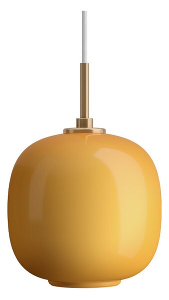 Louis Poulsen - VL45 Radiohus Κρεμαστό Φωτιστικά Ø175 Brass/Glossy Amber Louis Poulsen