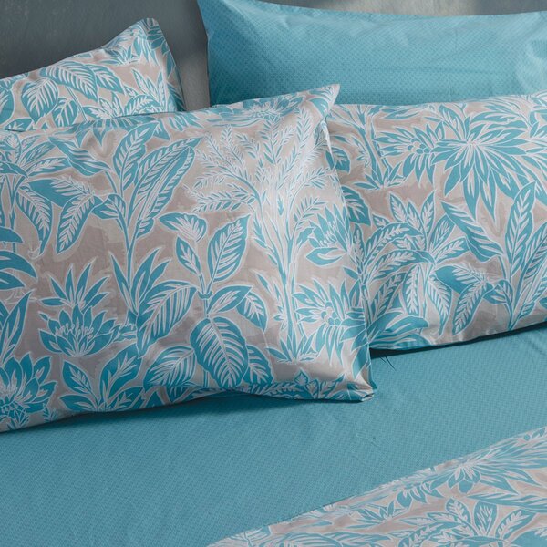 Σεντόνια Μονά (Σετ) Nef-Nef Homeware Blue Charisma Blue