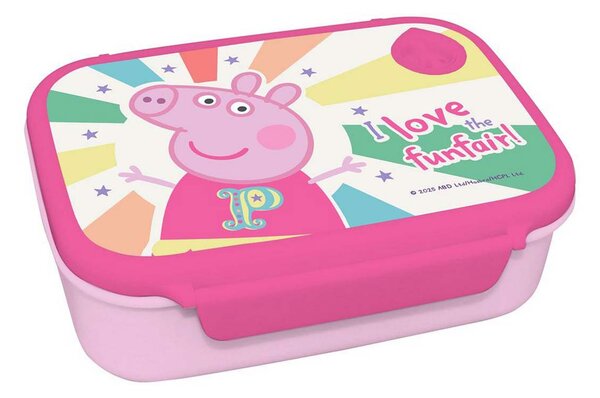 Φαγητοδοχείο 800ml & Παγούρι 500ml Must Peppa Pig 000482830