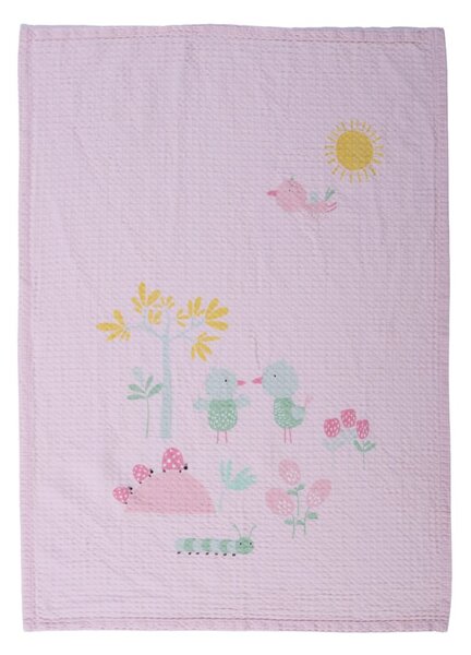 Κουβέρτα Πικέ Αγκαλιάς (80x110) Nef-Nef Homeware Baby Spring Happiness