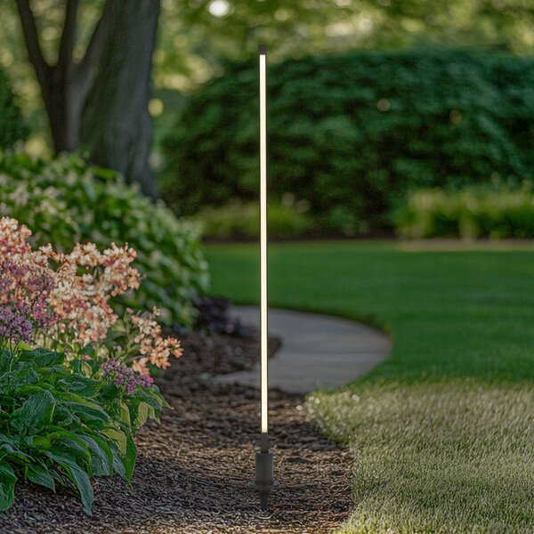 Lindby LED φως διαδρόμου Neano, 120 cm, μαύρο, μέταλλο, IP65, Μαύρο, Αλουμίνιο, σύγχρονο