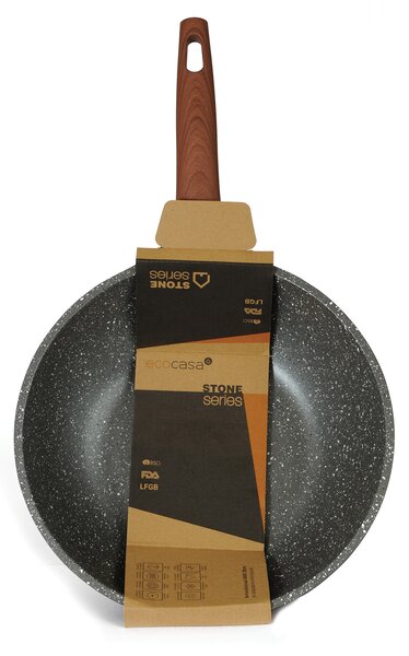 Wok αντικολλητικό 28cm EcoCasa 01-1223