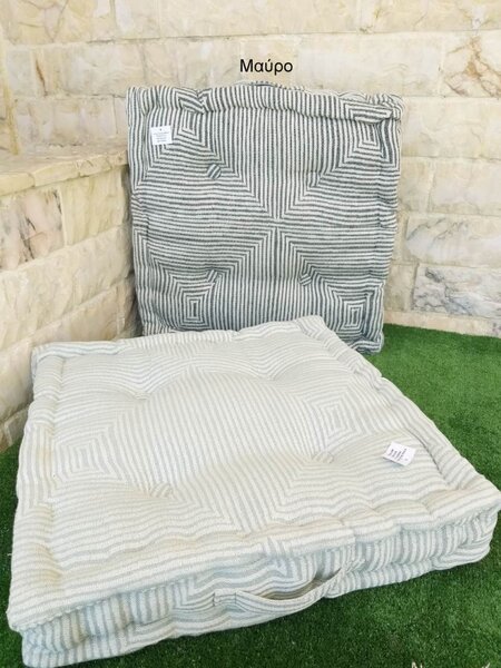 Μαξιλάρι Δαπέδου 50x50x10 Natural Home LINEN