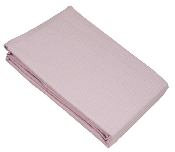 Κουβέρτα Πικέ Le Blanc Sanforized Cotton 100% Pink Μονή 170x245