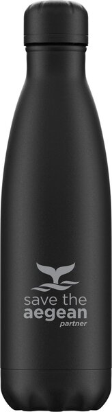 Θερμός 500ml ESTIA Save the Aegean Black matte