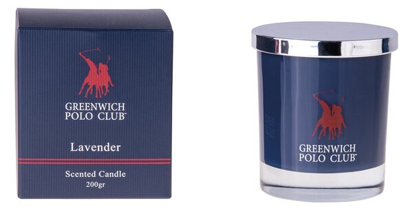 3002 ΑΡΩΜΑΤΙΚΟ ΚΕΡΙ 200GR GREENWICH POLO CLUB LAVENDER