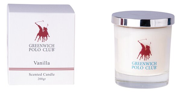 3001 ΑΡΩΜΑΤΙΚΟ ΚΕΡΙ 200GR GREENWICH POLO CLUB VANILLA