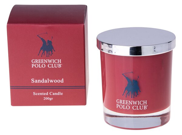 3003 ΑΡΩΜΑΤΙΚΟ ΚΕΡΙ GREENWICH POLO CLUB SANDALWOOD 200GR