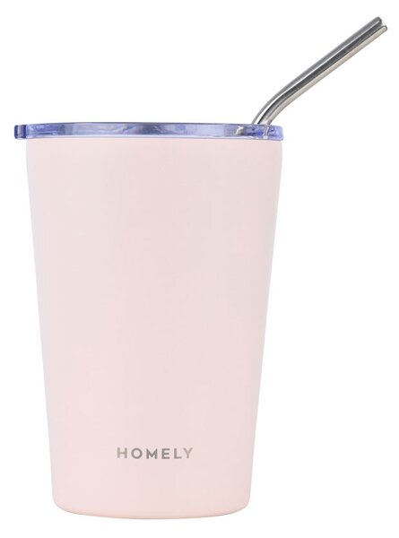 Ποτήρι Θερμός 400ml Homely Rose Quartz 01-32678