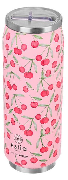 TRAVEL CUP SAVE THE AEGEAN 500ml CHERRY ROSE