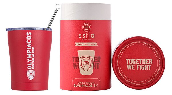 ΘΕΡΜΟΣ COFFEE MUG 350ml OLYMPIACOS BC BASKETBALL EDITION