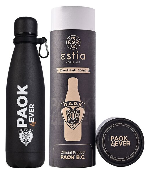 ΘΕΡΜΟΣ TRAVEL FLASK 500ml PAOK BC BASKETBALL EDITION 00-13776