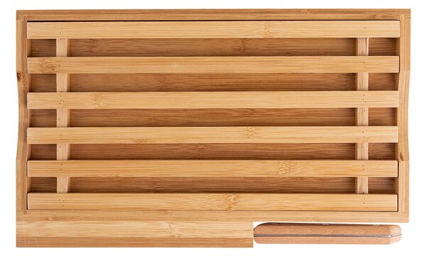 ΕΠΙΦΑΝΕΙΑ ΚΟΠΗΣ BAMBOO ESSENTIALS ΜΕ ΜΑΧΑΙΡΙ ΨΩΜΙΟΥ 35.5x22cm ESTIA 01-12946