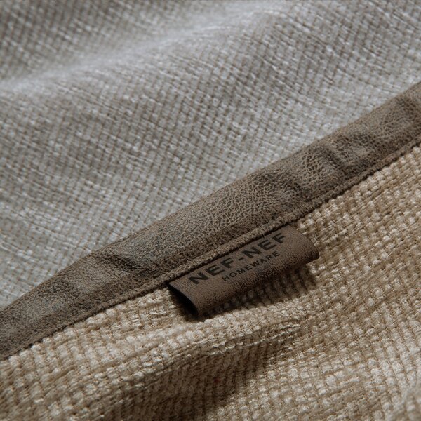 Ριχτάρι Πολυθρόνας 2 Όψεων (180x180) Nef-Nef Homeware Tanger 26 Beige/L.Grey