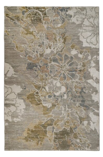 Χαλί (140x190) Βιοκαρπέτ Blossom 04116A Cream Gray