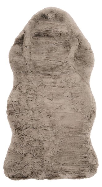 Χαλί Διαδρόμου Γούνινο (80x150) Polcarpet Rabbit Animal Shape Beige