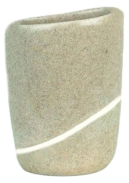 Ποτηροθήκη Μπάνιου (Φ6.5x10.5) Spirella Etna Sand 02680.001
