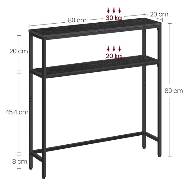 Κονσόλα Εισόδου (80x20x80.9) Vasagle LNT130B22V1