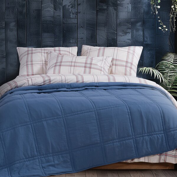 Κουβερλί Υπέρδιπλο (230x240) Nautica By Nef-Nef Homeware Nau Navy