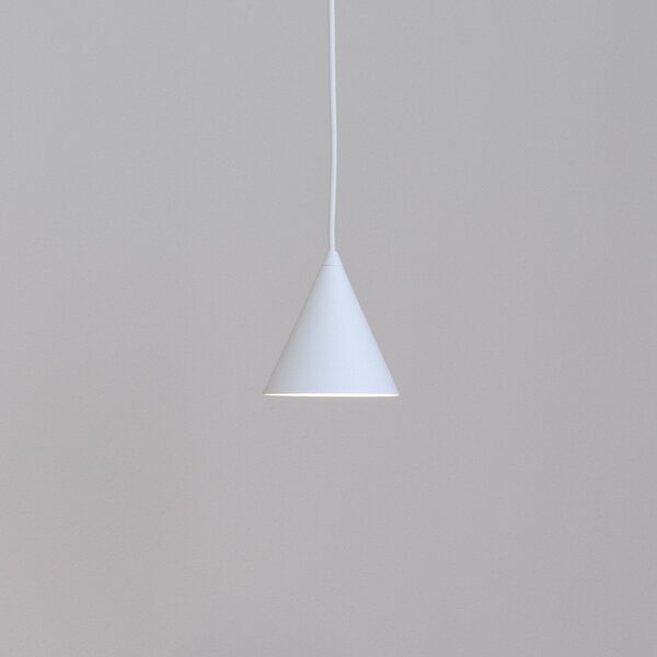Nowodvorski Lighting Κρεμαστό φωτιστικό ZENITH, λευκό, Ø 11 cm, μέταλλο, GU10, ρυθμιζόμενος, Λευκό, Σαλόνι / τραπεζαρία, Μέταλλο, σύγχρονο
