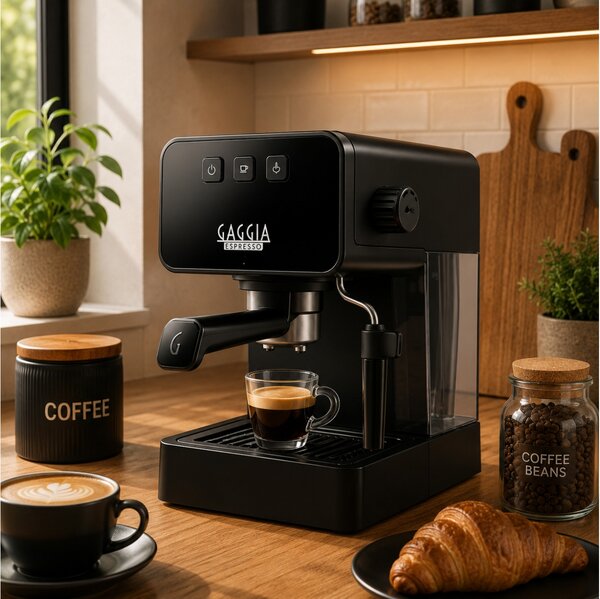 Καφετιέρα Espresso Gaggia Style EG2111/01 με ισχύ 1900W και πίεση 15 bar - Stone Black