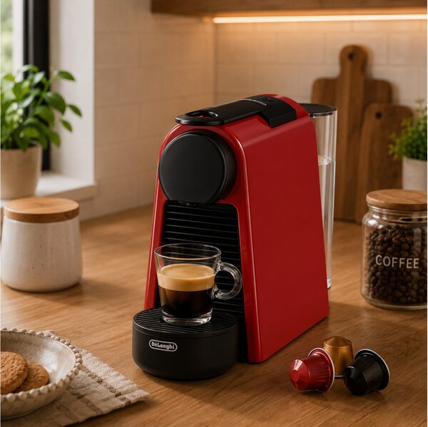 Καφετιέρα Nespresso Delonghi Essenza Mini EN85.R με ισχύ 1150W και πίεση 19bar