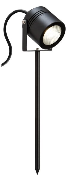 LCD Προβολέας ακίδας εδάφους LED 5014, Μαύρο, Μέταλλο, σύγχρονο