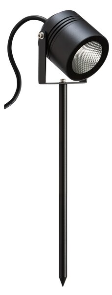 LCD Προβολέας ακίδας εδάφους LED 5014, Μαύρο, Μέταλλο, σύγχρονο