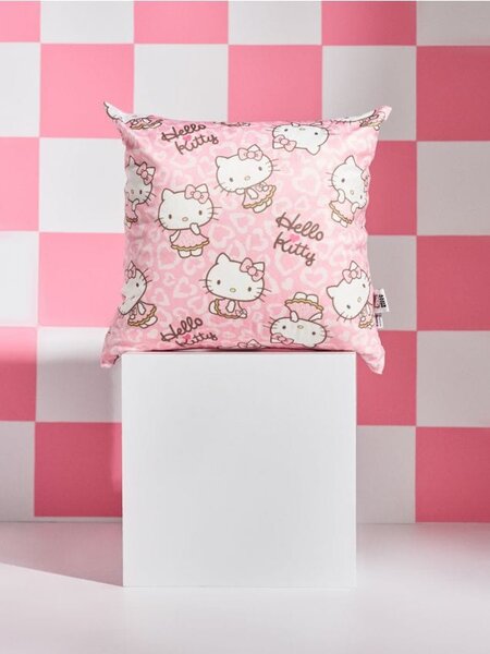 Sinsay - Μαξιλαροθήκη Hello Kitty - ροζ παστελ