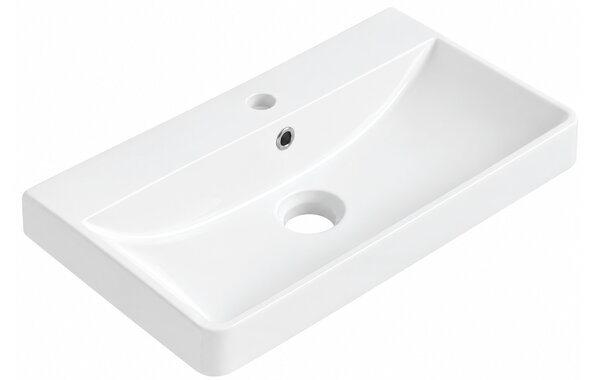 Mexen Dagna νεροχύτης ενσωματωμένος σε πάγκο 60 x 35 cm, λευκός - 21996000