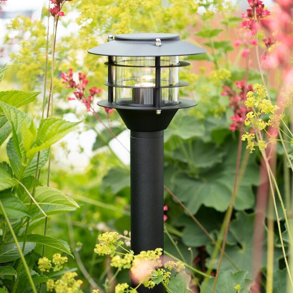 Markslöjd Κήπος 24 LED φωτισμός μονοπατιών Πόλος, ύψος 45 cm, 3 W, ρυθμιζόμενος, Μαύρο, Μέταλλο, σύγχρονο