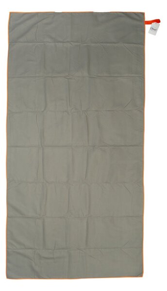 Πετσέτα Microfiber (80x160) Dimcol Quick Dry Grey-Orange